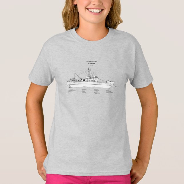 USCG Cutter Storis wmec-38 - SBD T-Shirt (Front)