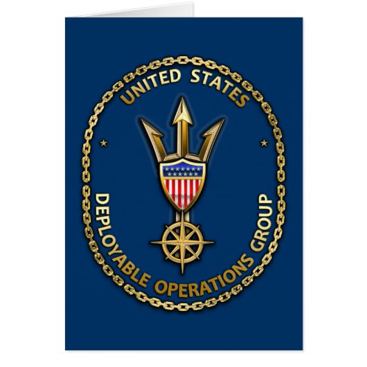 USCG Deployable Operations Group) (Front)