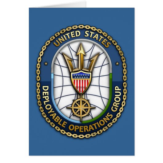 USCG Deployable Operations Group) (Front)