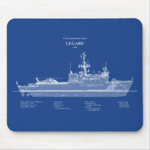 USCG Legare wmec-912 – ABD Mouse Pad