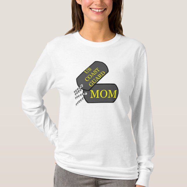 USCG Mom T-Shirt (Front)