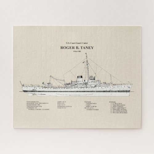 USCG Roger B Taney whec_37 _ SBD Jigsaw Puzzle