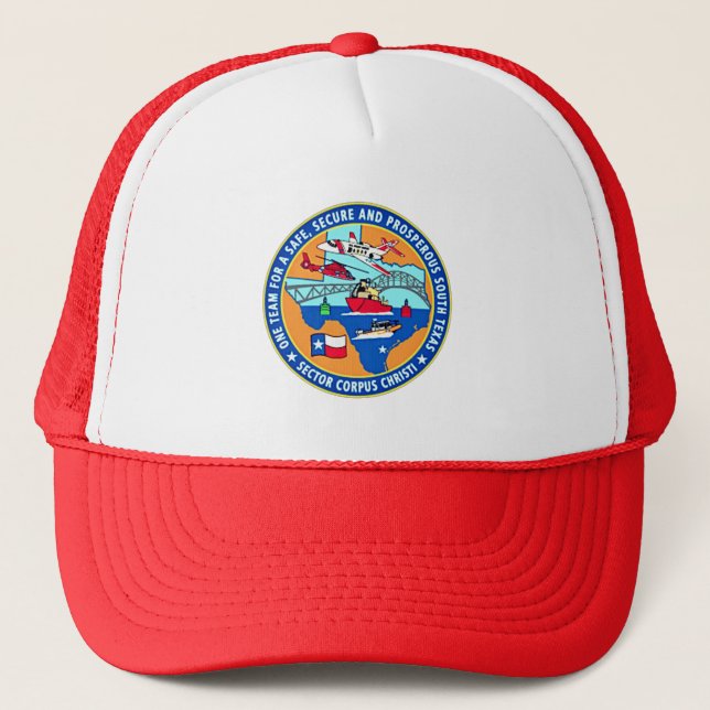 USCG Station Corpus Christi Texas Trucker Hat (Front)