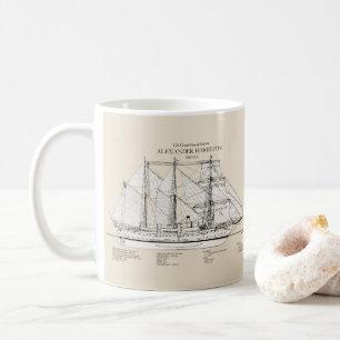 USCGC Alexander Hamilton wix-272 - SBD Coffee Mug