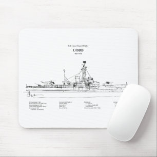 USCGC Cobb wpg-181 - BD Mouse Pad