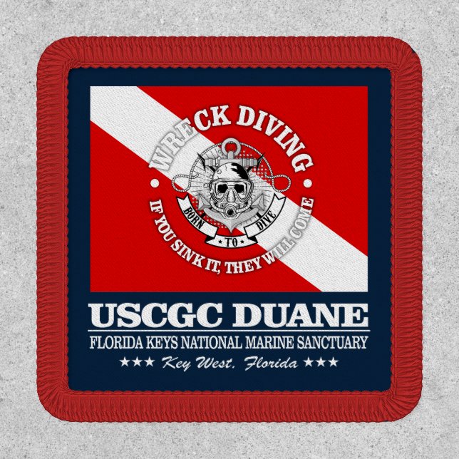 USCGC Duane (best wrecks) Patch (Front)