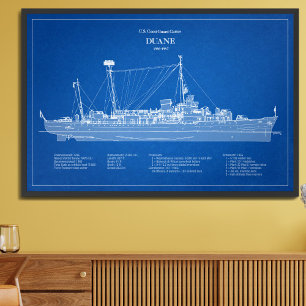 USCGC Duane wpg-33 – ABD Framed Art