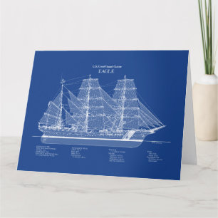 USCGC Eagle wix-327 – ABD Thank You Card