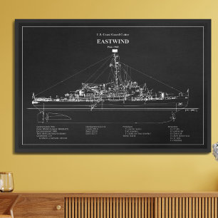 USCGC Eastwind wagb-279 – PD Framed Art