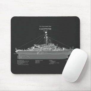 USCGC Eastwind wagb-279 – PD Mouse Pad