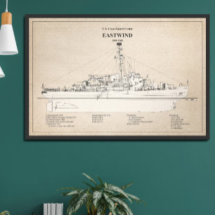 USCGC Eastwind wagb-279 - SBD Photo Print