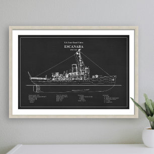 USCGC Escanaba wpc-77 – PD Photo Print
