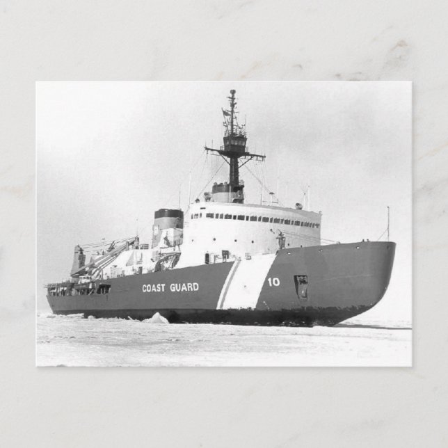 USCGC Polar Star Postcard (Front)