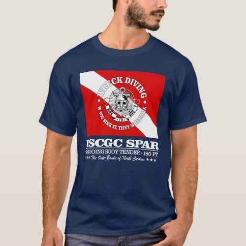 USCGC Spar best wrecks T_Shirt