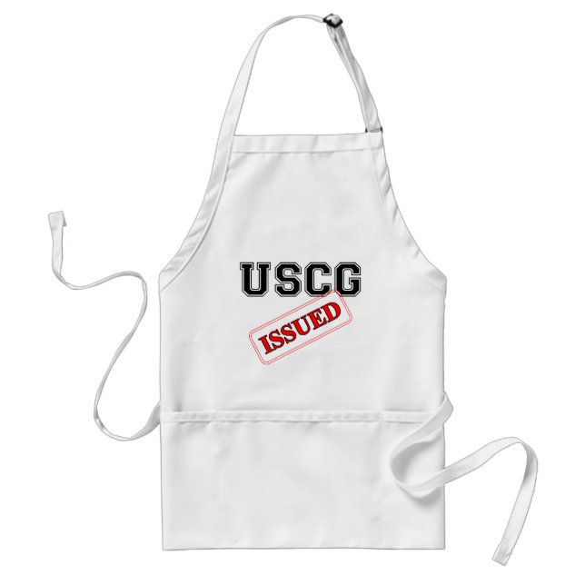 uscgissued adult apron (Front)