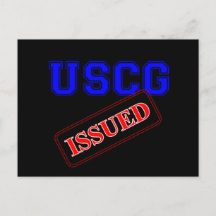 uscgissuedblk postcard