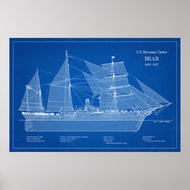 USCGRC USRC Bear - ABD Poster (Front)