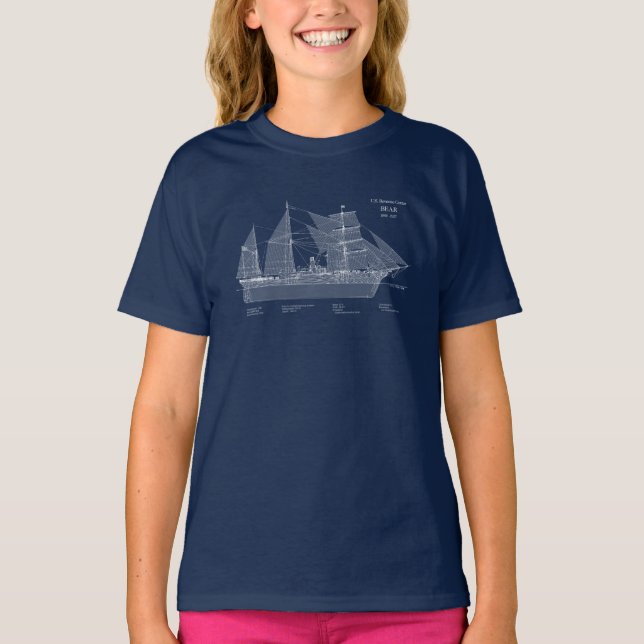 USCGRC USRC Bear - ABD T-Shirt (Front)