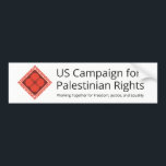USCPR Bumper Sticker<br><div class="desc">Show your support for Palestinian rights with this USCPR bumper sticker!</div>