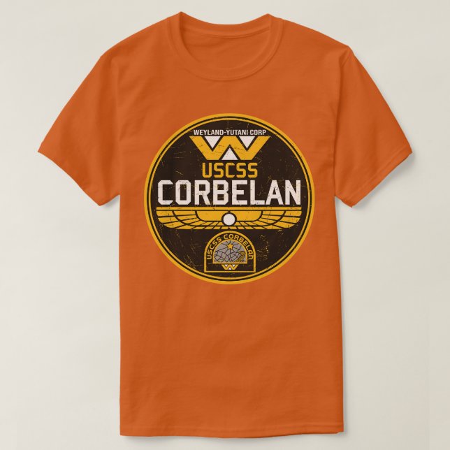 USCSS CORBELAN logo T-Shirt (Design Front)