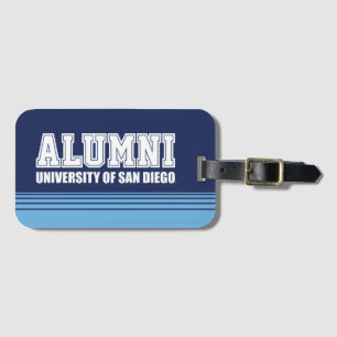USD Alumni - Stripes Luggage Tag