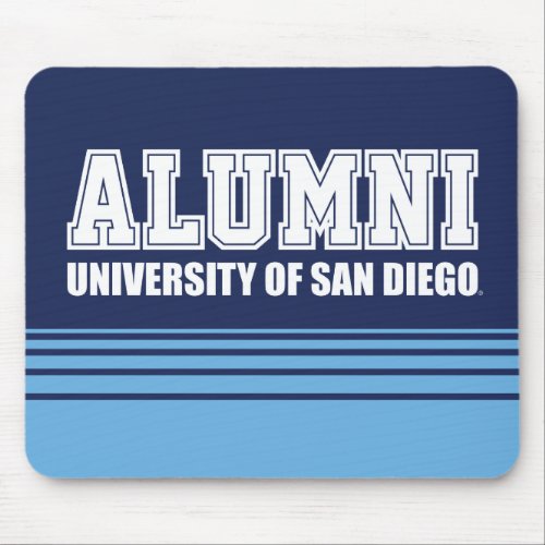 USD  Alumni _ Stripes Mouse Pad