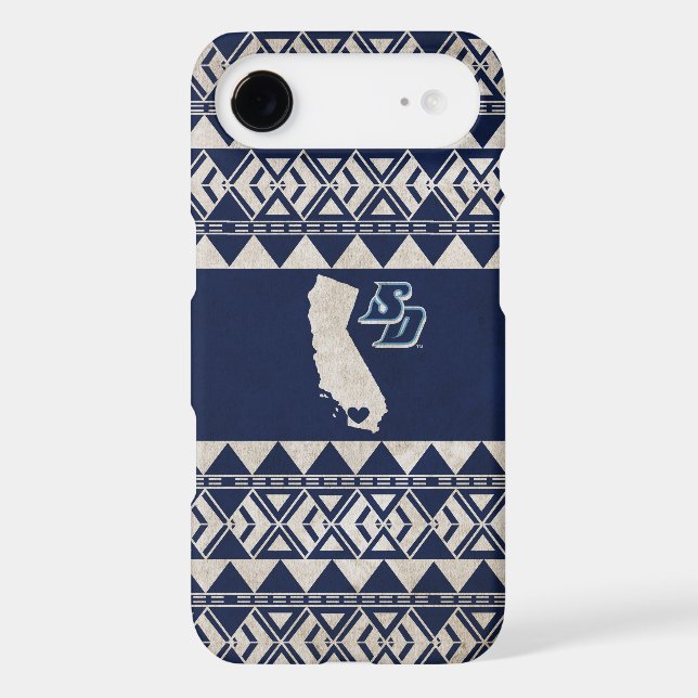 USD | California Tribal Pattern Case-Mate iPhone Case (Back)