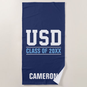 USD Class Of Beach Towel