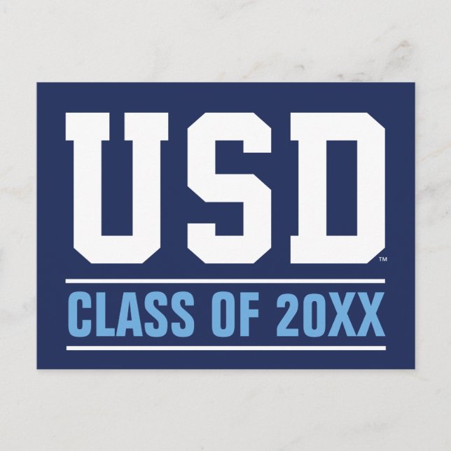 USD | Class Of Postcard (Front)