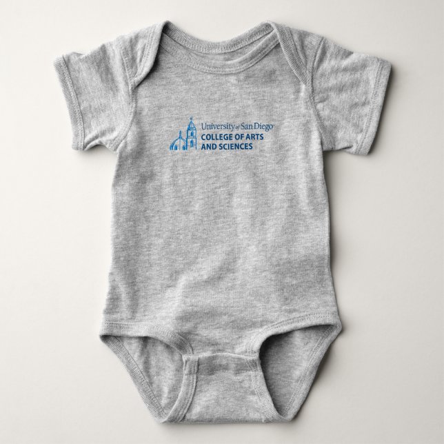 USD College of Arts and Sciences Baby Bodysuit (Front)
