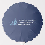 USD College of Arts and Sciences Balloon<br><div class="desc">Celebrate your connection to the University of San Diego with this official College of Arts and Sciences design. Featuring the university’s iconic blue dome and bell tower illustration alongside bold text that reads “University of San Diego College of Arts and Sciences, ” this design showcases pride and school spirit. Perfect...</div>