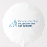 USD College of Arts and Sciences Balloon<br><div class="desc">Celebrate your connection to the University of San Diego with this official College of Arts and Sciences design. Featuring the university’s iconic blue dome and bell tower illustration alongside bold text that reads “University of San Diego College of Arts and Sciences, ” this design showcases pride and school spirit. Perfect...</div>