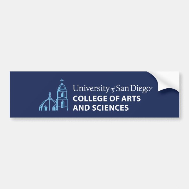 USD College of Arts and Sciences Bumper Sticker (Front)