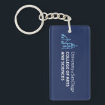 USD College of Arts and Sciences Keychain<br><div class="desc">Celebrate your connection to the University of San Diego with this official College of Arts and Sciences design. Featuring the university’s iconic blue dome and bell tower illustration alongside bold text that reads “University of San Diego College of Arts and Sciences, ” this design showcases pride and school spirit. Perfect...</div>