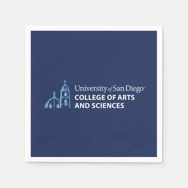 USD College of Arts and Sciences Napkins (Front)