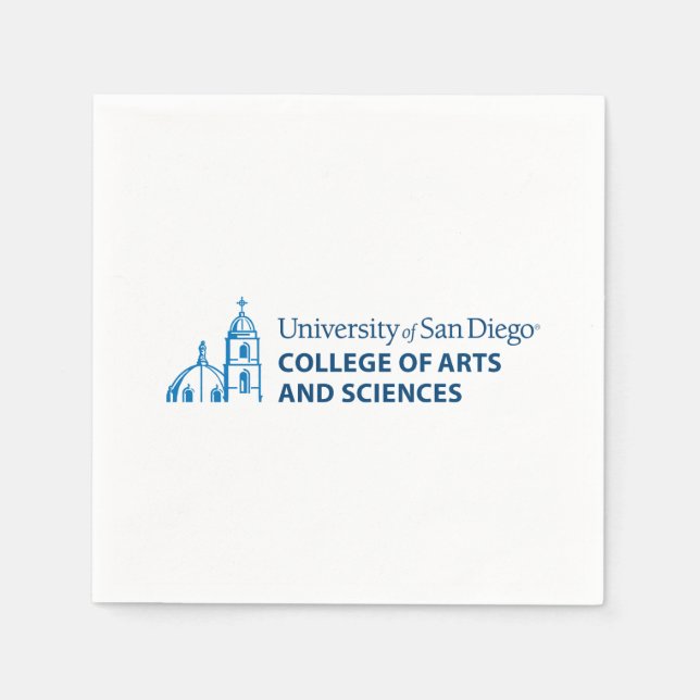 USD College of Arts and Sciences Napkins (Front)