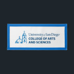 USD College of Arts and Sciences Pennant<br><div class="desc">Celebrate your connection to the University of San Diego with this official College of Arts and Sciences design. Featuring the university’s iconic blue dome and bell tower illustration alongside bold text that reads “University of San Diego College of Arts and Sciences, ” this design showcases pride and school spirit. Perfect...</div>