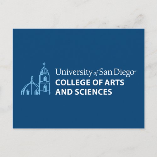 USD  College of Arts and Sciences Postcard