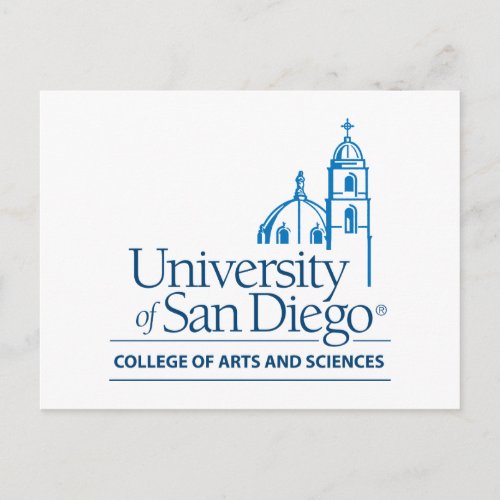 USD  College of Arts and Sciences Postcard