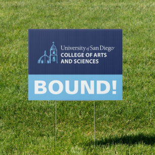 USD College of Arts and Sciences Sign