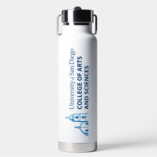 USD College of Arts and Sciences Water Bottle (Front)