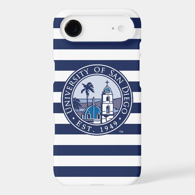 USD | Est. 1949 - Stripe Pattern Case-Mate iPhone Case (Back)
