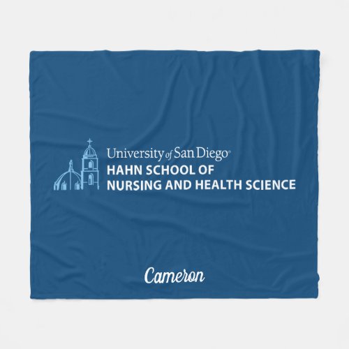 USD  Hahn School of Nursing and Health Science Fleece Blanket