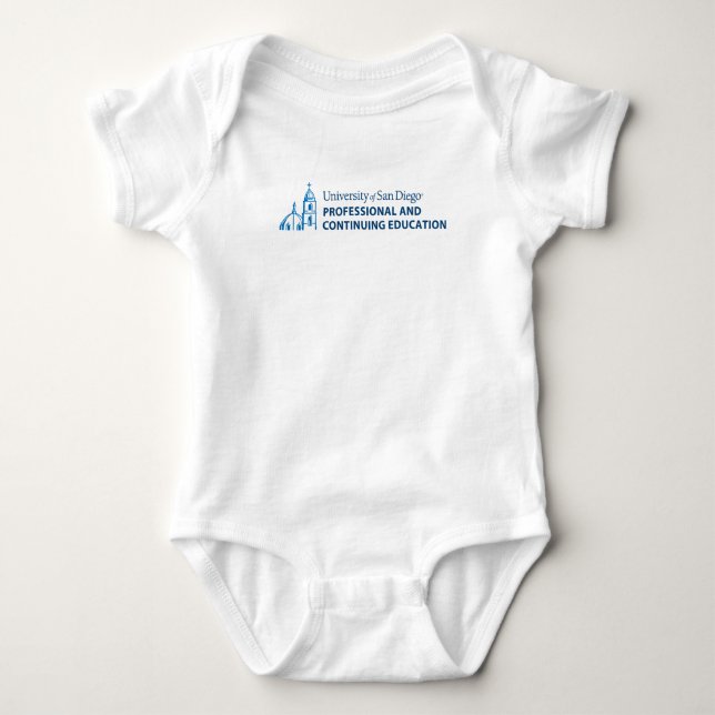 USD Professional & Continuing Education Baby Bodysuit (Front)