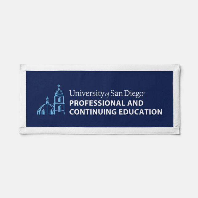 USD Professional & Continuing Education Pennant (Front)