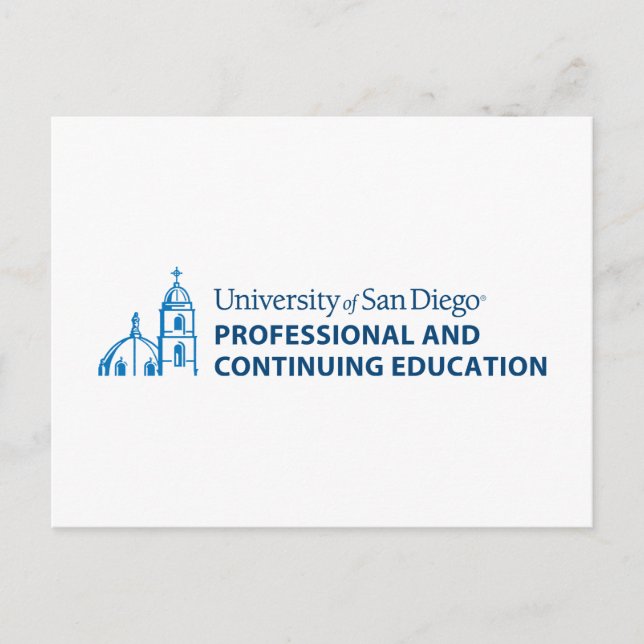 USD Professional & Continuing Education Postcard (Front)