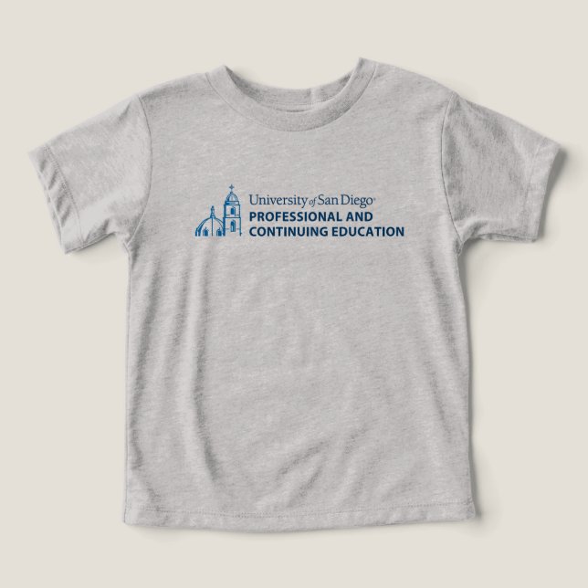 USD Professional & Continuing Education Toddler T-shirt (Design Front)