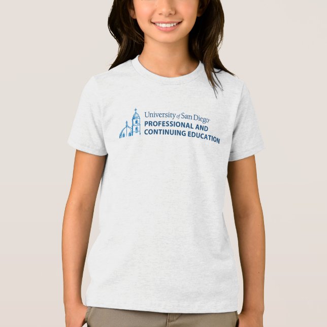 USD Professional & Continuing Education Tri-Blend Shirt (Front)