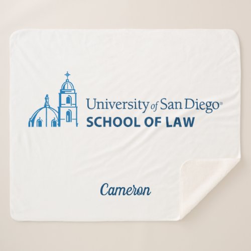 USD  School of Law  Add Your Name Sherpa Blanket