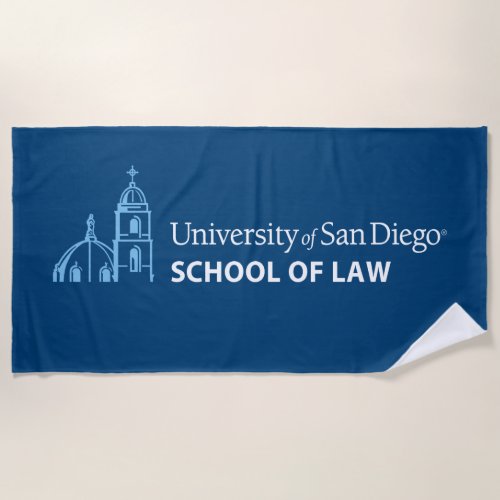 USD  School of Law Beach Towel